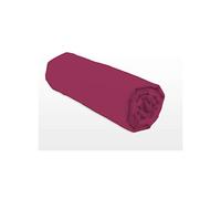 Home Linge Passion Drap Housse Fuchsia 140x190 +25 cm 100% Coton 57 Fils (Label Oeko-Tex)