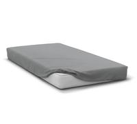 Drap Housse 160 X 200 + 30 CM Bonnet Gris Clair