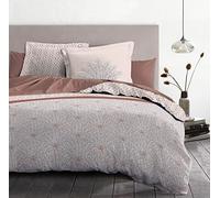Home Linge Passion | Housse de Couette - 2 Pièces | 100% Coton - 57 Fils | 1 Personne - 140 x 200 cm | Louxor Terracotta