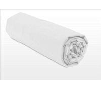 Home Linge Passion - Lot DE 2 DRAPS Housse UNI 100% Coton - Bonnet 25 Couleurs - Blanc, MATIÈRE - 100% Coton, Tailles - 140 x 190 cm