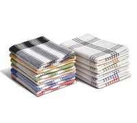 Home Linge Passion Lot de 6 TORCHONS ESSUIE-Main et 12 TORCHONS Vaisselle 100% Coton