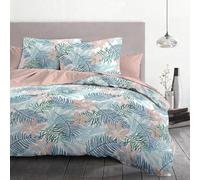 HOME LINGE PASSION Parure de Couette 220x240 cm Amazonie Pastel | 100% coton