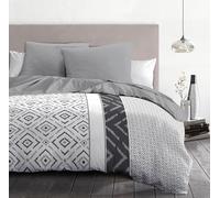 Home Linge Passion Parure DE Couette 220x240 Ethno Gris
