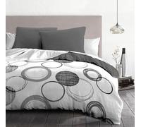 Home Linge Passion Parure DE Couette 240x260 AUDACE Gris