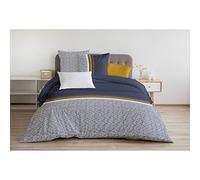 Home Linge Passion - Parure DE Couette 240x260 Tilt BLEY Navy