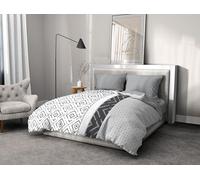 Home Linge Passion Parure DE Couette 240x260 Ethno Gris