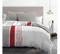 Home Linge Passion Parure DE Couette 240x260 Mimosa Rouge