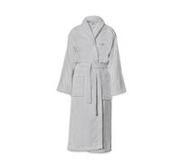 HOME LINGE PASSION PEIGNOIRS BRODE LE TEMPS D'UN BAIN 500 G GRIS CLAIR TAILLE XL