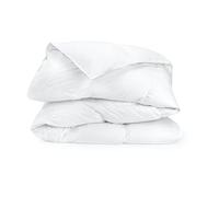 Home Linge Passion Roupillon Couette Blanche Anti-Acariens, Microfibre, 140 x 200 cm