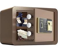 Home Lock Box Office Fingerprint Password Safe Suitable for Home/Travel/School, Alloy Steel Material,A-36cm X 30cm