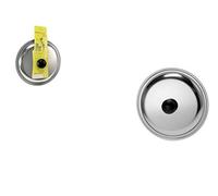 HOME Lot de 6 couvercles en acier CM12 casseroles et préparations