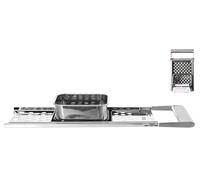 Home Machine à Gnocchi avec Trous Ouverts, Acier Inoxydable, 12 x 32 x 8 cm