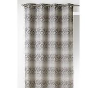 Home Maison 09498-8-AL Rideau Jacquard/Polyester Taupe 1 x 140 cm