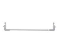 Home maison 22931 press & go tringle rond extensible sans embout aluminium Blanc G