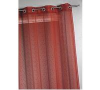 Home Maison HM6923308 Voilage Tissé/Fileté à Grande Largeur Polyester Rouge 300 x 240 cm