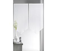 Home Maison Paire de vitrages Voile avec Parement coloré Anâ€¦