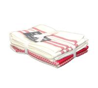 HOME MAISON Sud Etoffe - Torchon Cuisine 50x70 cm Coton Rouge 50x70 cm