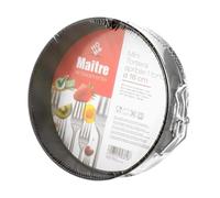 Home Maitre Moule à Mini 1 Fond, Anti-adhésif, Aluminium, Noir, 17 x 16 x 4 cm