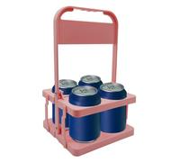 Home Men's Beer Bag - Porte-bouteille en bois | 6 porte-bouteilles | Ouvre-bouteilles et sous-verres pour bouteilles en verre et PET | Idée cadeau pour homme