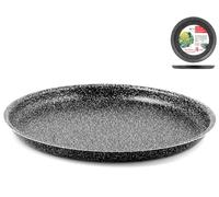 HOME Moule à Pizza Rond Cm36 Antiadhésif 'Pierre' en Aluminium