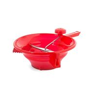 HOME Moulin à Légumes avec 3 Disques, Acier INOX, 30 cm