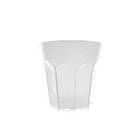 Home Movida Verres 250 ML, Lot de 6 pièces, Plastique, Blanc