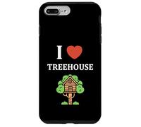 Home Nature Tree House Minimalist Simple i Love Treehouse Coque pour iPhone 7 Plus/8 Plus