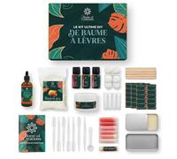 Home of Creations Kit de Fabrication de Baumes à Lèvres Complet - Coffret Créatif pour Créer ses Gloss et Rouges à Lèvres avec Cire d’Abeille, Huiles Naturelles et Arômes - Cadeau Enfant et Ado