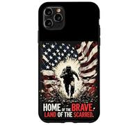 Home of The Brave. Terre des Scarred. Soldat Patriotique Coque pour iPhone 11 Pro Max