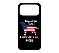 Home of The Dog Land of The Free Labrador Retriever 4th July Coque pour iPhone 17 Pro Max