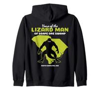 Home of The Lizard Man, État de Caroline du Sud, Funny Cryptid Sweat à Capuche
