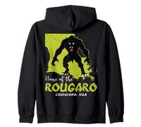 Home of The Rougaro Louisiana State of American Cryptid Sweat à Capuche