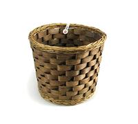 Home Panier Rond, Osier, Marron 35x27 cm Marron