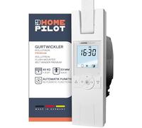 Home Pilot - Gurtwickler RolloTron premium | Elektrischer Gurtwickler mit Display zur bequemen Rolladensteuerung. Smart Home Rolladen Zubehör - auch zum nachrüsten geeignet!