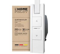 HOMEPILOT 10112345 RolloTron pure Enrouleur de sangle électrique 23 mm Force de traction (max.) 45 kg encastré