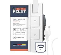 Home Pilot - Gurtwickler RolloTron pure smart | Elektrischer Gurtwickler zur bequemen Rolladensteuerung. Smart Home Rolladen Zubehör - auch zum nachrüsten geeignet!