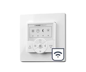 Home Pilot - Programmateur Classic connecté pour commande de volet roulant. Programmateur connecté | Commande vocale | Sans fil | Adapté pour moteur tubulaire - 10502002