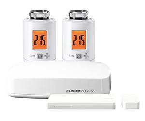 Home Pilot - Starter Pack pour la Commande connectée de 2 radiateurs Eau Chaude. Economie d'énergie | Chauffage connecté | Programmation | Commande vocale - 20221003