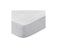 home - Protège-matelas en 100% satin de coton. 80x190 cm - Lit simple adulte