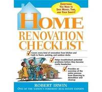 Home Renovation Checklist by Robert Irwin Irwin, Robert (Auteur)