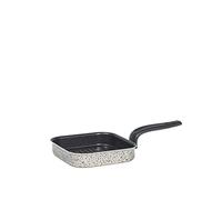 Home Salt Npepper Poêle grill en aluminium avec revêtement antiadhésif, 14,5 cm