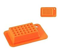 HOME Set 3 X 3 Moules à Gaufres Pâtisserie Choco en Silicone