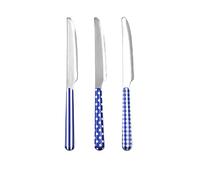 HOME Set 6 coltelli tavola Provence blu