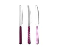 HOME Set 6 coltelli tavola Provence lilla
