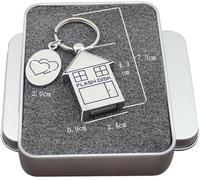 Home Shape USB Flash Drives 16GB 32GB 64GB USB3.0 Flash Drive External Memory Stick U Disk Pendrive for Computer, Car, TV, Monitor (32GB)