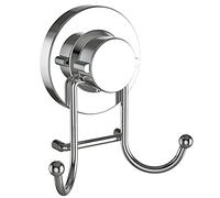 HOME SO Crochet à Serviettes avec Ventouse super adhérente - Acier Inoxydable - Capacité de 7kg