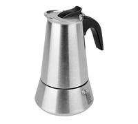 HOME SOLAZZIA Cafetière Italienne induction 600ml 12 Tasses en acier inoxydable Convient pour tous types de cuisinières, Cafetière Moka Compatible avec Plaque à Induction (12 Tasses 600ml)