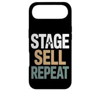 Home Staging Realtor Stage Vendre Répéter Citation Coque pour iPhone Air