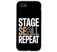 Home Staging Realtor Stage Vendre Répéter Citation Coque pour iPhone SE (2020) / 7/8