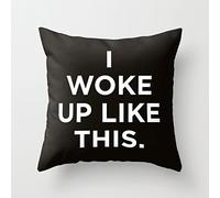 Home Style diylancas Cotton Linen Throw Pillow Cover Cushion Case Beyonce - 45 X 45 cm Square Design